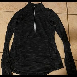 Long sleeve half zip sweater